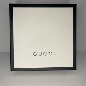 Gucci box and dust bag